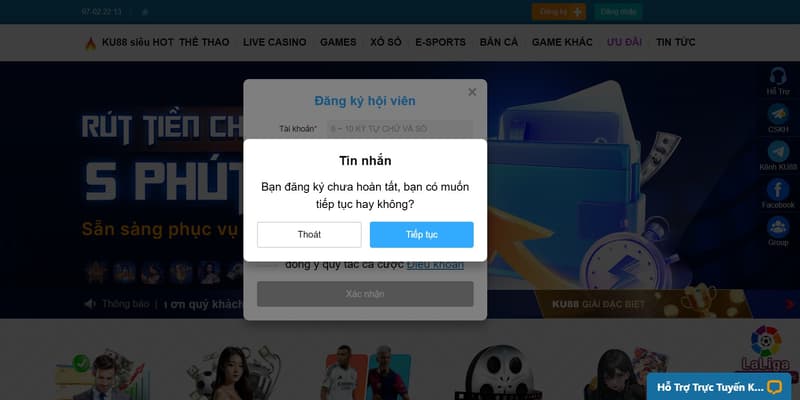 Đăng Ký Ku88 Bị Lỗi – Cách Khắc Phục Hiệu Quả Mới Nhất 2 Đăng ký Ku88 bị lỗi