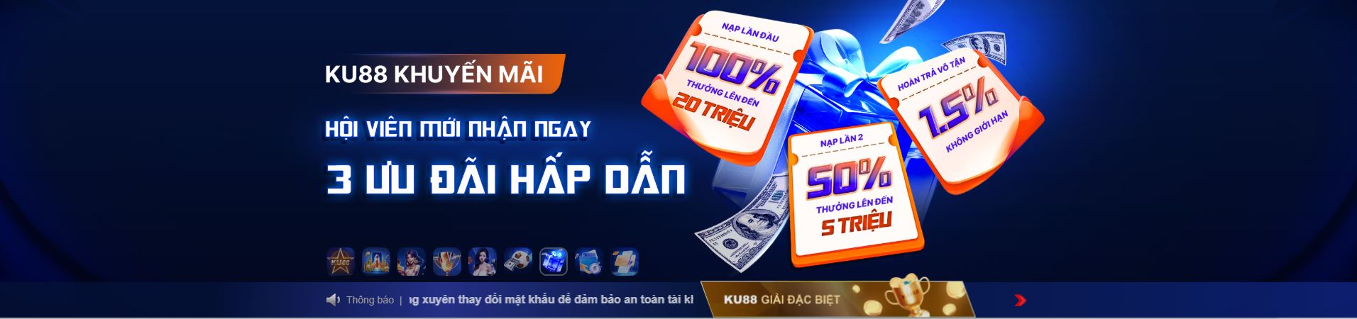 Tham gia Ku88 và nhận ưu đãi hấp dẫn
